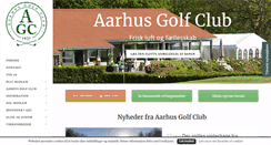 Desktop Screenshot of aarhusgolf.dk